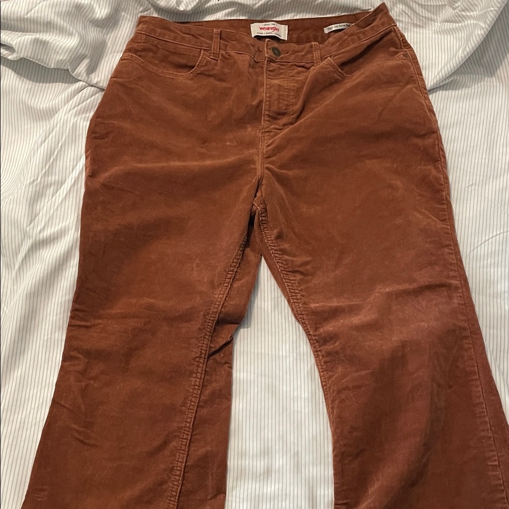 Wrangler Women's Tan Flare Jeans